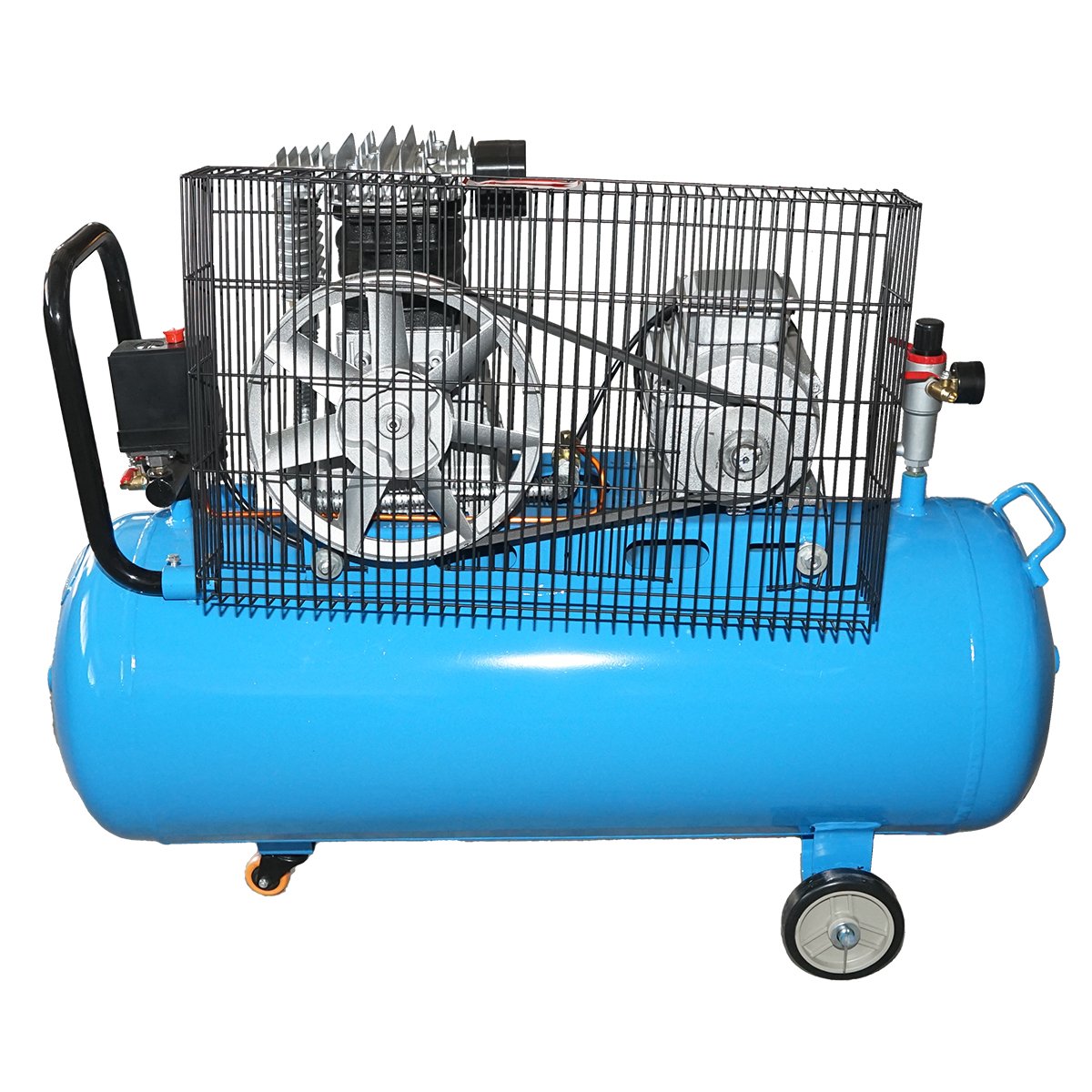 Compresor aer 220V, 100L putere 2.2kW/3CP presiune maxima 8 Bar, debit 250L/min Breckner Germany